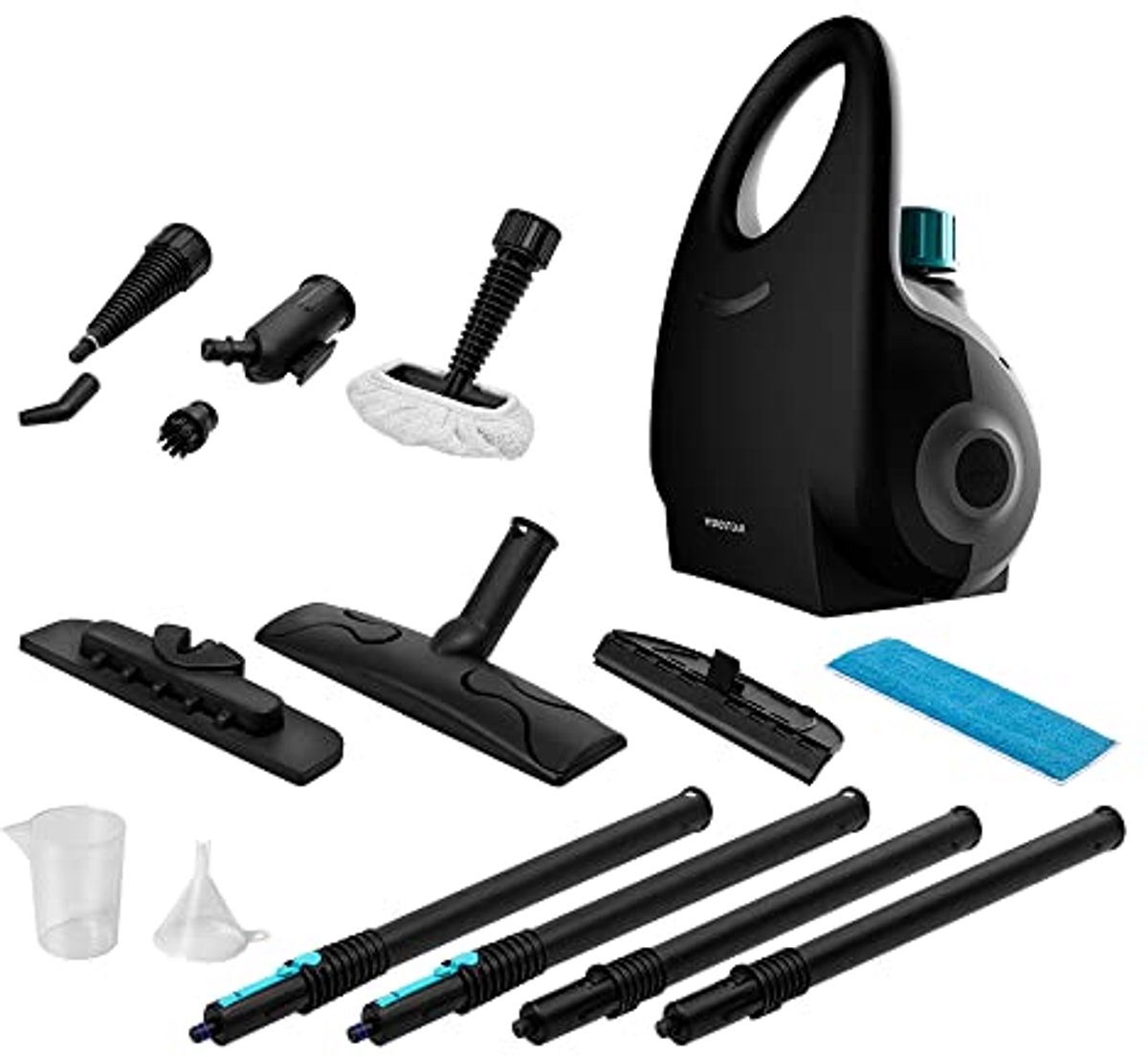 Stoomreiniger 2000 W met 750 ml tank en 12 accessoires