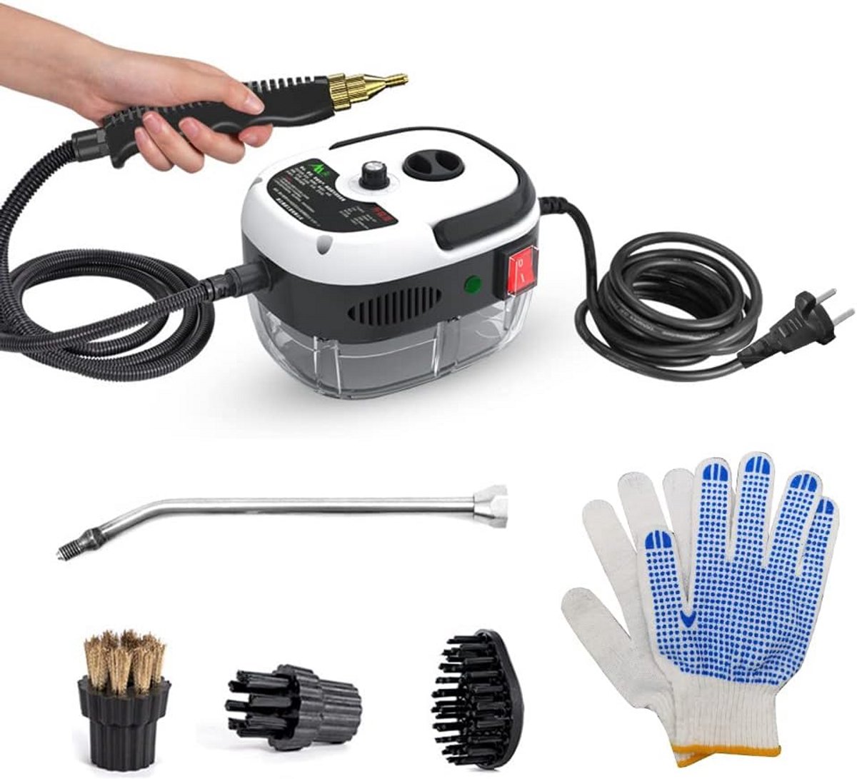 Draagbare Hogedruk Stoomreiniger 2500W voor Keuken, Badkamer en Auto