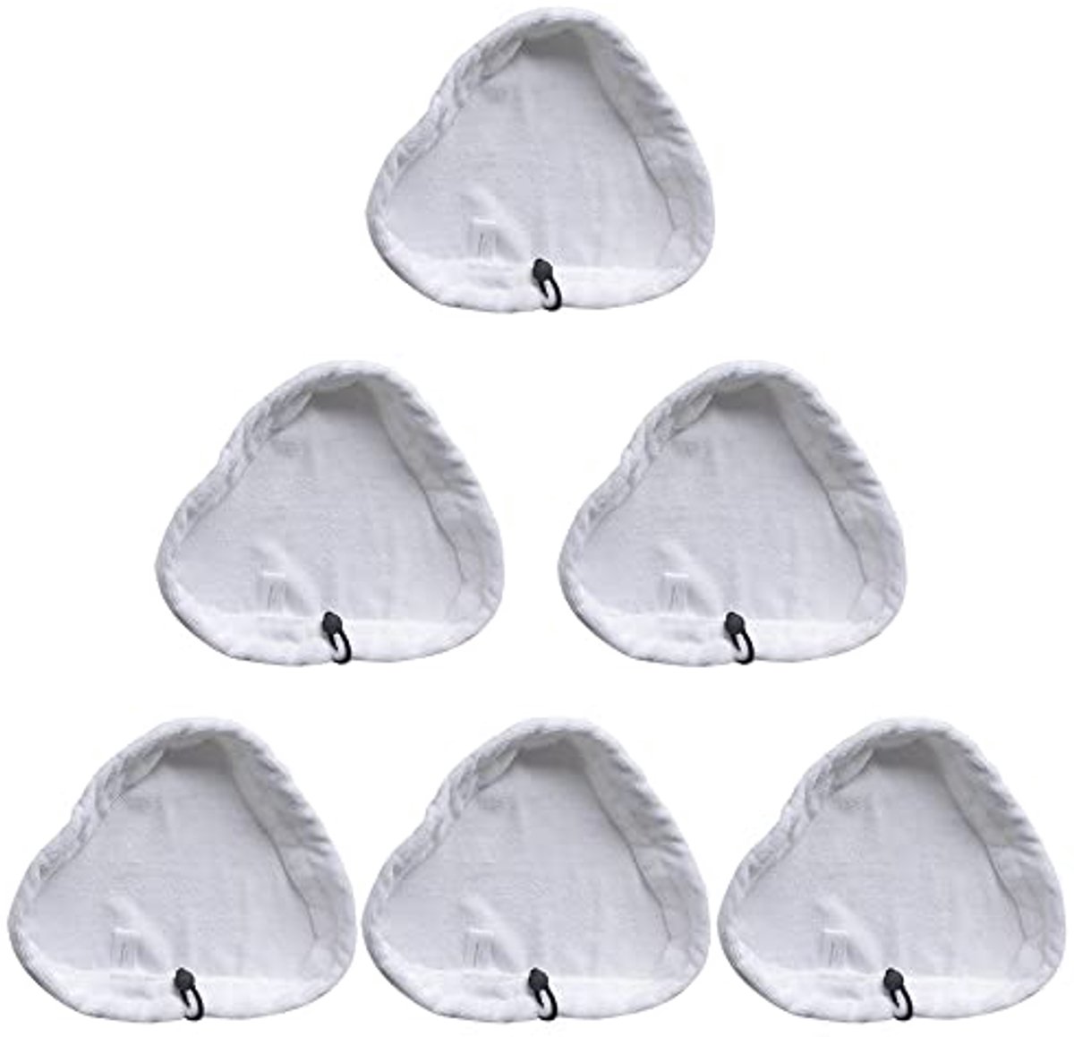 Duurzame Vervangingsdoeken voor Stoomreiniger - 6 Stuks - Perfect voor Tegels en Laminaat