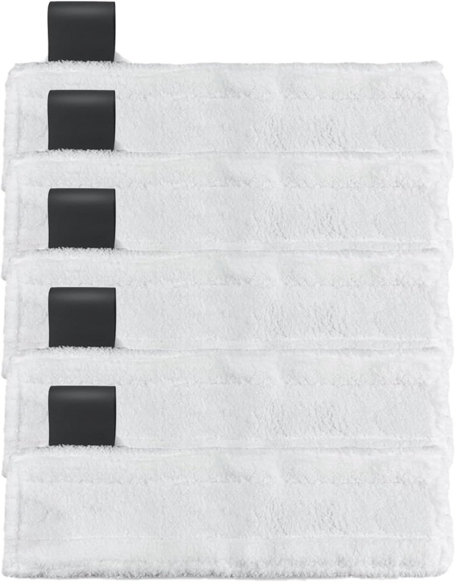 5 Stuks Microvezel Stoomreiniger Pads voor Effectieve Vloerreiniging