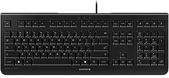 Bedraad Toetsenbord QWERTY - Plat Ontwerp, Fluisterstil, USB Plug & Play