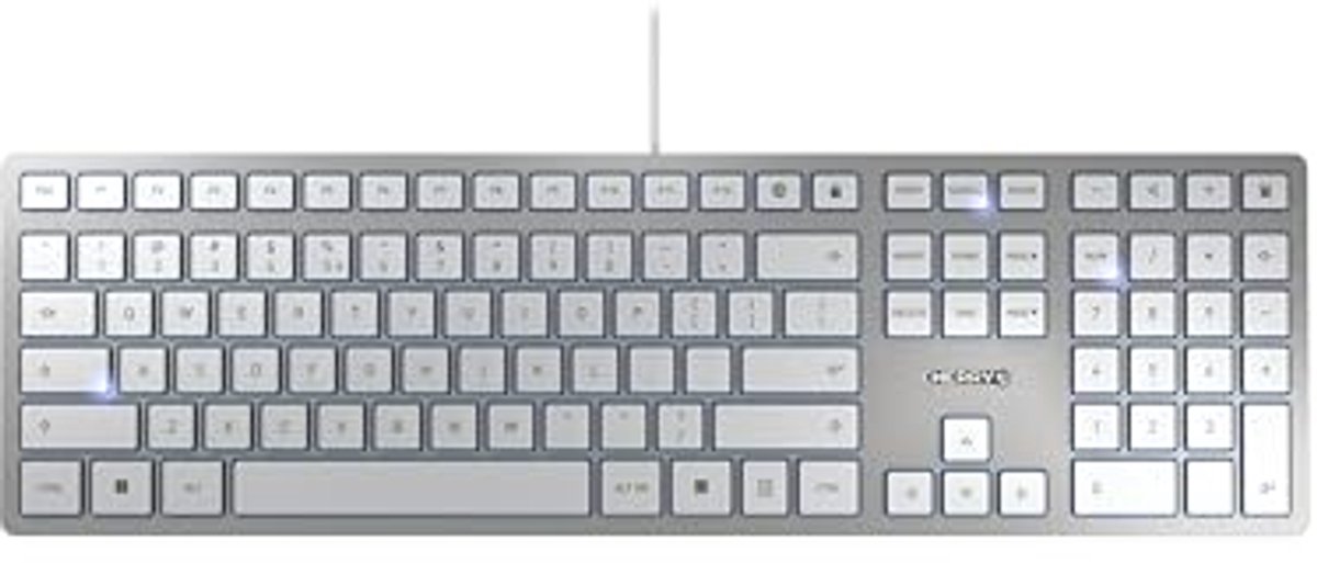 Dun en Stil Toetsenbord met USB-A Aansluiting - Ultraplat en Modern Design