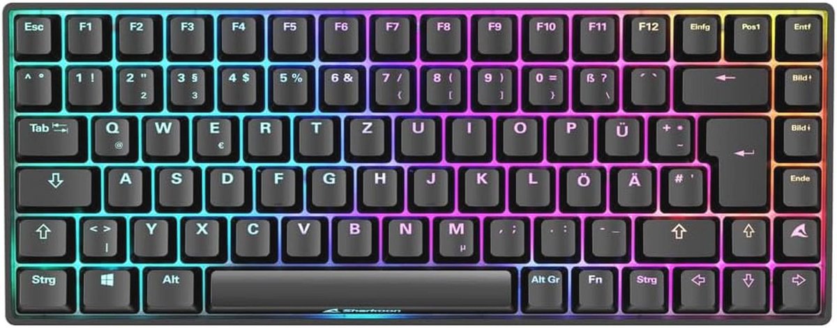 RGB Gaming Toetsenbord met 75% Lay-out en Hot-Swap Functionaliteit