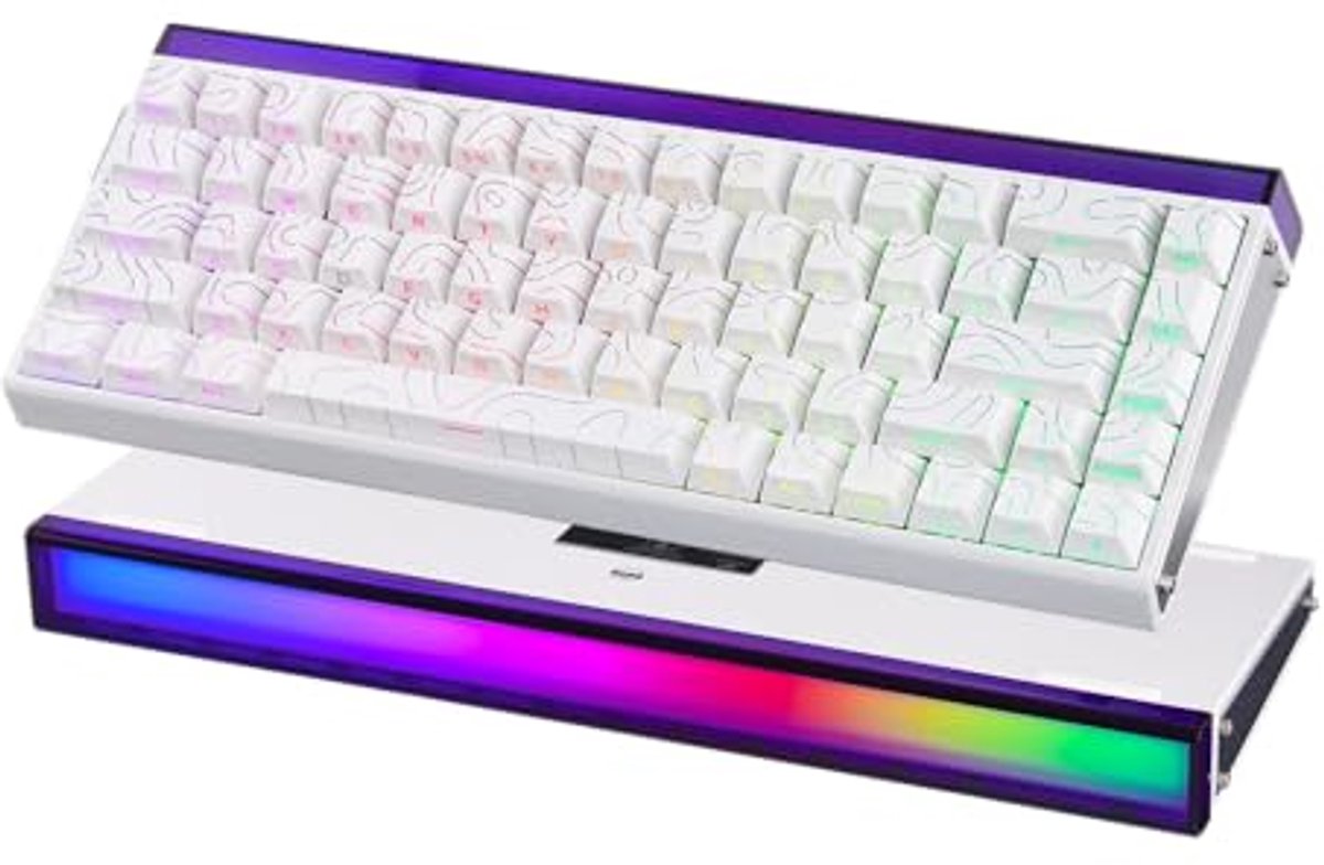 Gaming Toetsenbord 65% Met RGB Verlichting en Magnetische Schakelaars