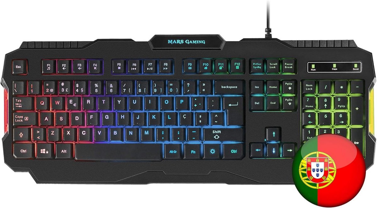 Mechanisch Gaming Toetsenbord met RGB-Verlichting en Anti-Ghosting voor PC