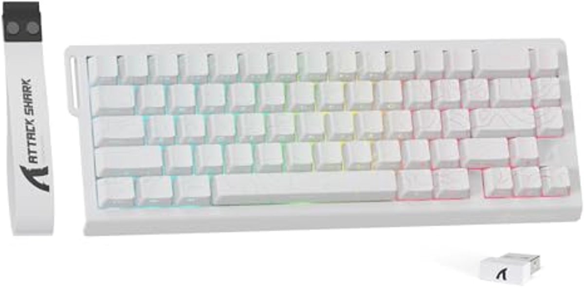 Draadloos Gaming Toetsenbord 8KHz met RGB verlichting en Verstelbaar Activeringspunt