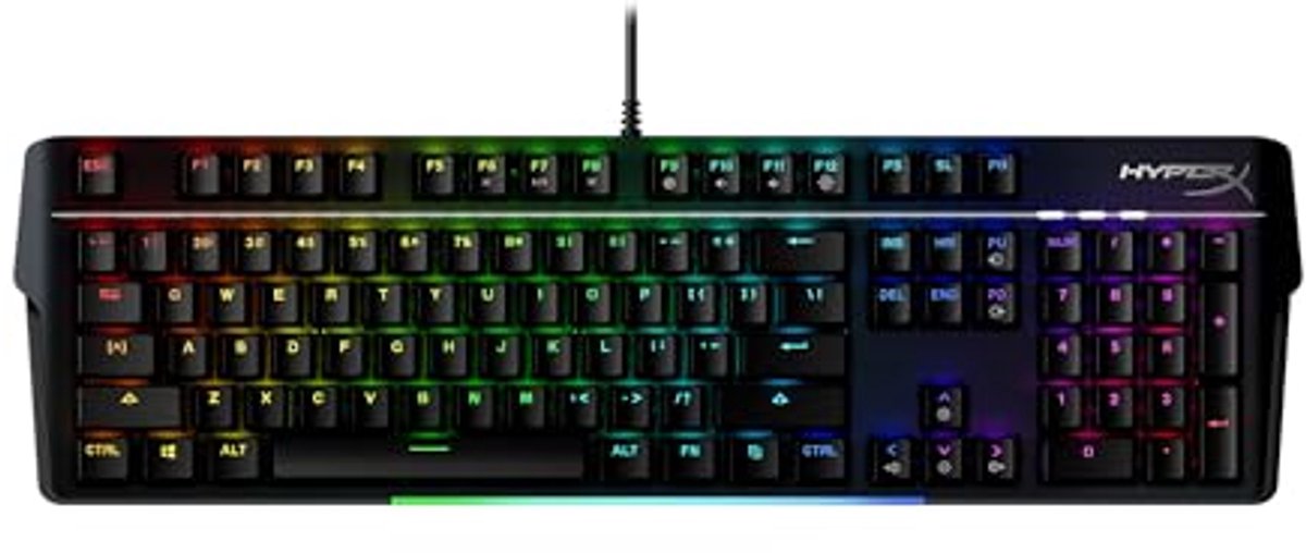 Mechanisch Gaming Toetsenbord met RGB Verlichting en Geïntegreerd Geheugen