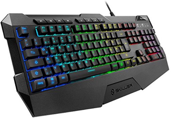 Gaming Toetsenbord met RGB-verlichting, N-Key Rollover en Multimedia Functies