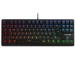 Mechanisch gamingtoetsenbord TKL met RGB-verlichting en stille schakelaars