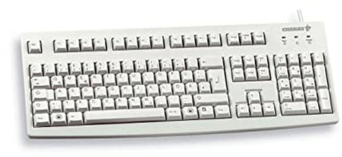 Compact QWERTZ Toetsenbord met Cyrrilische Lay-out - Bedraad en Duurzaam