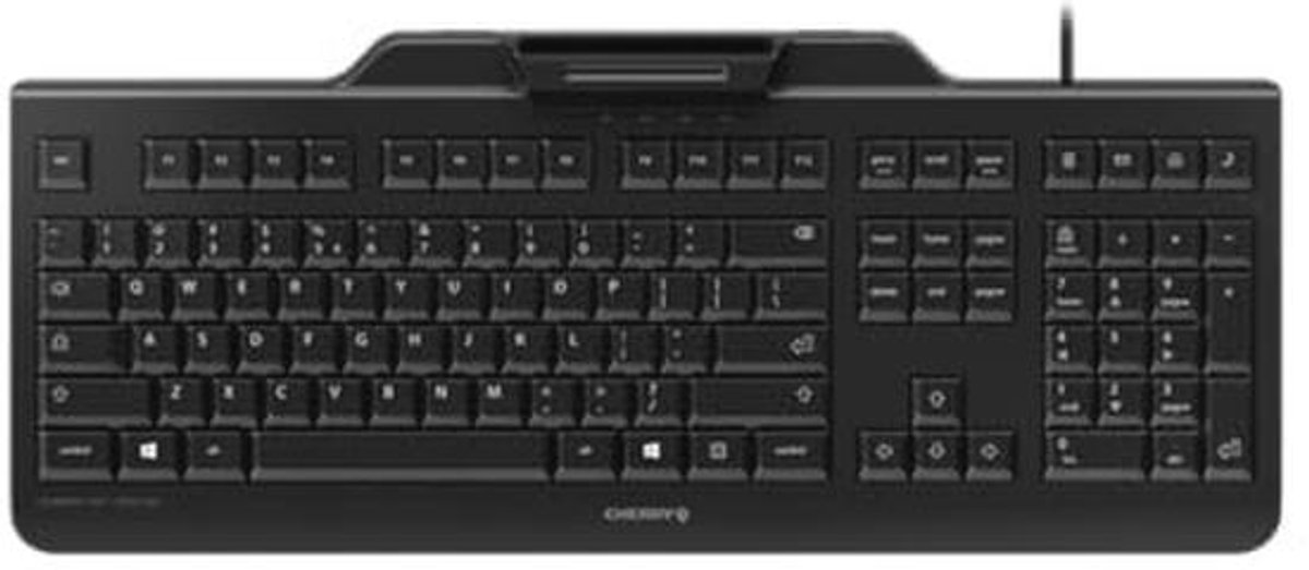 Bedraad QWERTY toetsenbord met chipkaartterminal - Veiligheid en Comfort