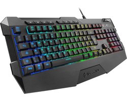 Gaming Toetsenbord met RGB-verlichting, N-Key Rollover en Multimedia Functies