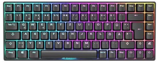 RGB Gaming Toetsenbord met 75% Lay-out en Hot-Swap Functionaliteit