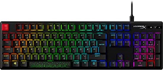 Mechanisch Gaming-Toetsenbord met PBT-Keycaps en RGB-Verlichting - Compact en Duurzaam