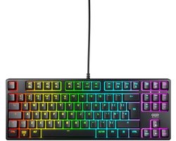 Bedraad Gaming-Toetsenbord zonder Numeriek Toetsenblok met RGB-Verlichting en MX2A RED-Schakelaars