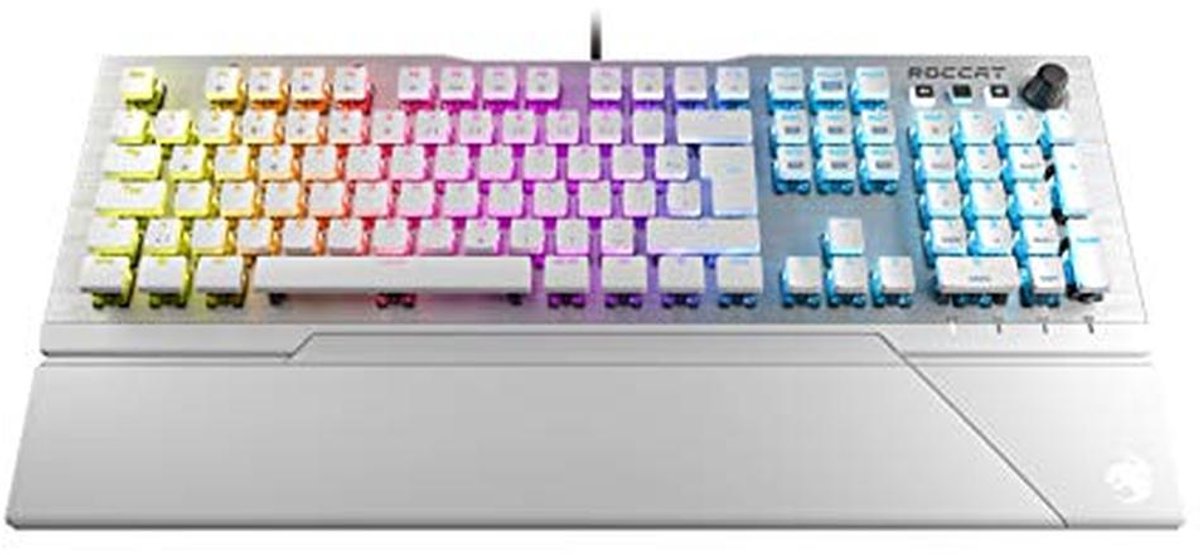 Mechanisch Gamingtoetsenbord met RGB Verlichting en Titanium Schakelaars