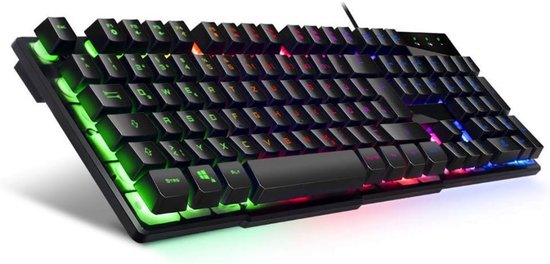 ApexArte® Mechanical Keyboard - Mechanisch Toetsenbord Gaming - Zwart
