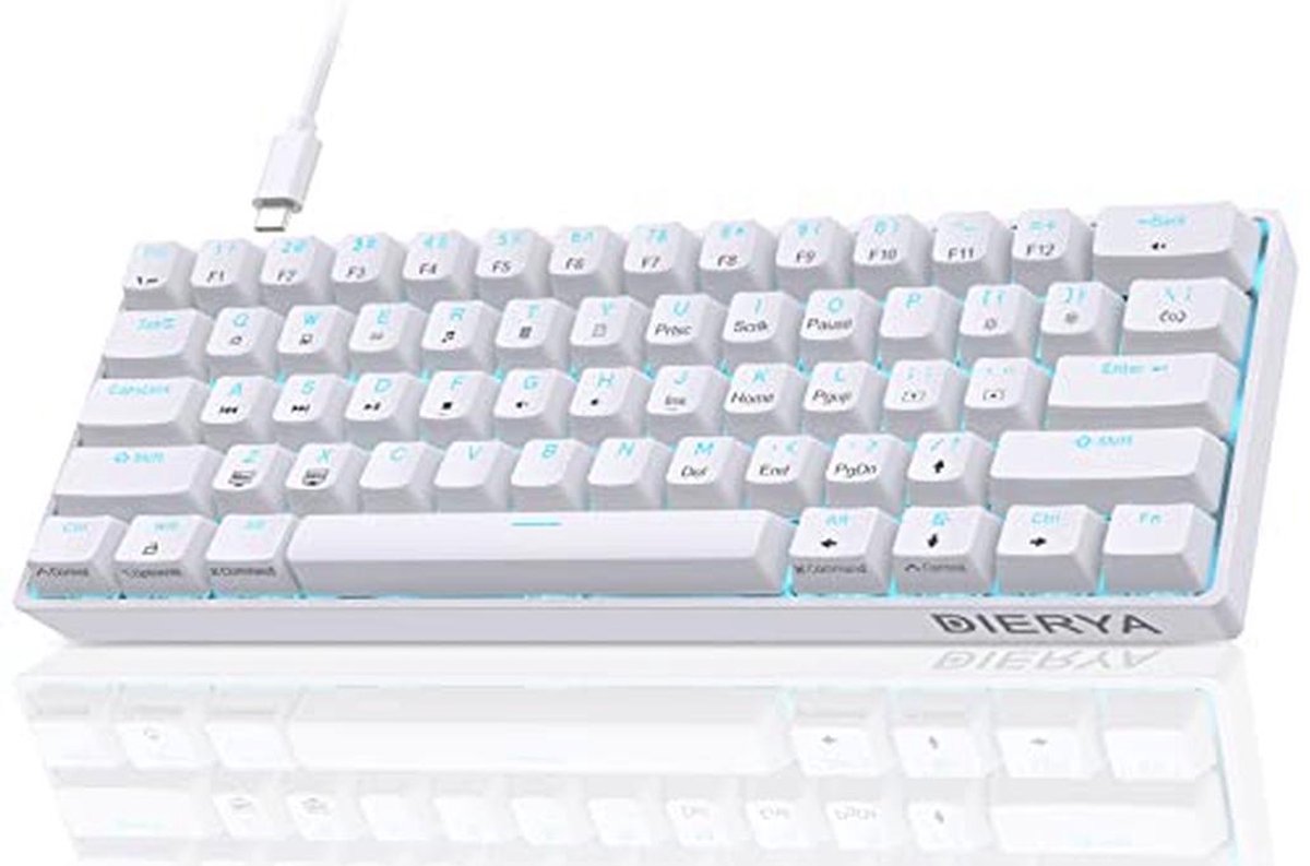 60% Mechanisch Toetsenbord met Tactiele Switch en Anti-Ghosting voor PC en Windows