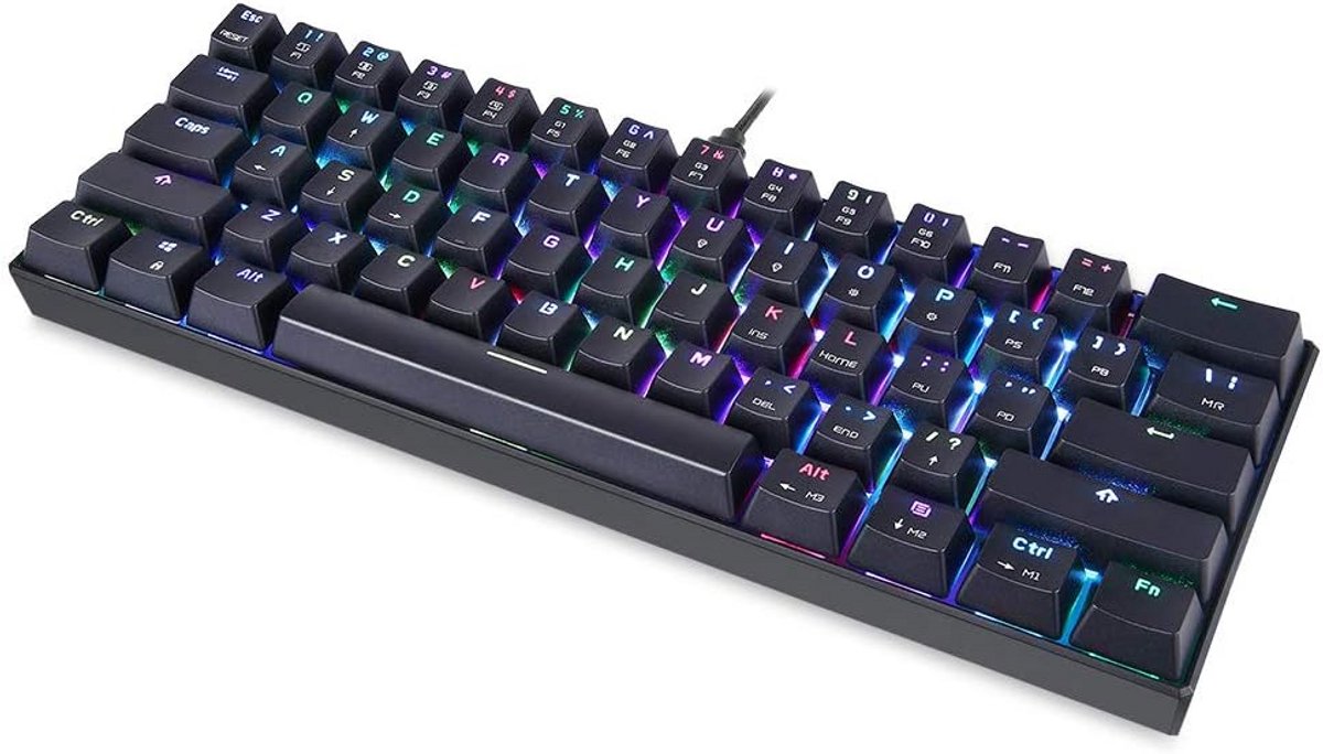 Gaming Toetsenbord met RGB Verlichting en Mechanische Schakelaars