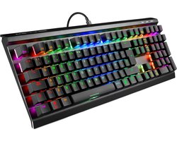 Mechanisch Gaming Toetsenbord met RGB Verlichting en PBT Keycaps