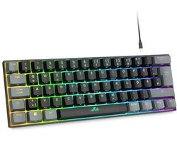 Draadloos Mechanisch Gaming Toetsenbord met RGB en Blauwe Switches