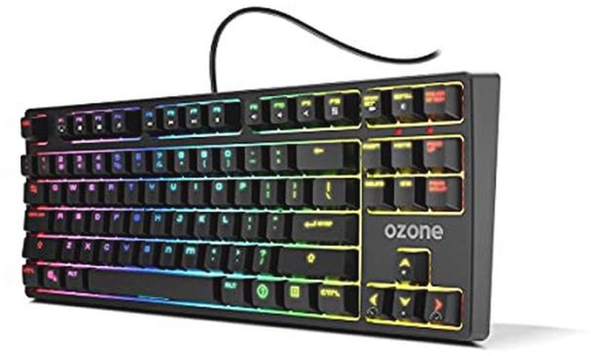 Mechanisch TKL Gaming Toetsenbord met RGB en Cherry MX-schakelaars
