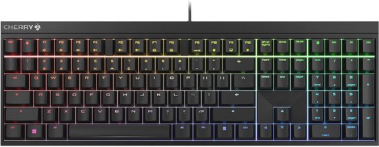 Mechanisch Gamingtoetsenbord met RGB-verlichting en MX Blue-schakelaars - QWERTY Lay-out