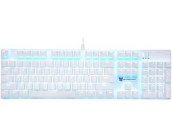 Full Size Mechanical Gaming Keyboard met Backlight en Blauw Schakelaars