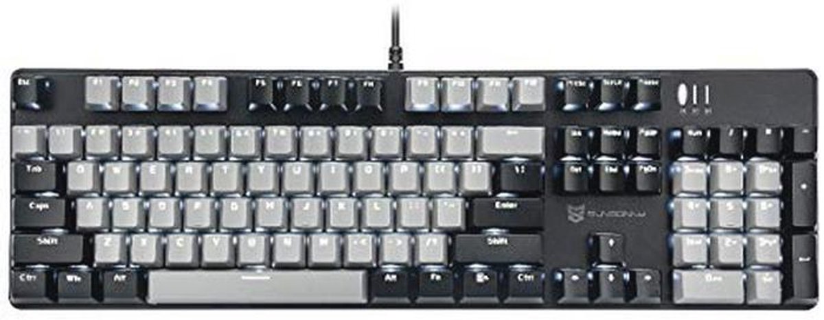 Mechanisch Gaming Toetsenbord Bedraad Backlit 104 Toetsen US Layout