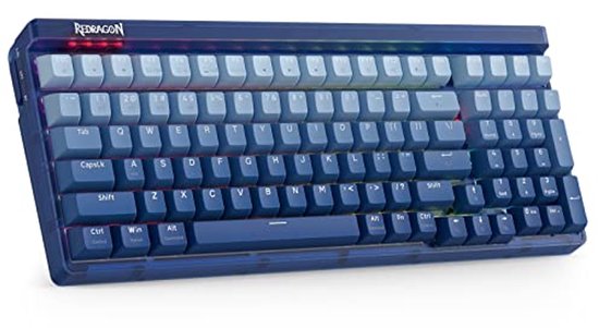 Draadloos RGB Gaming Toetsenbord met 100 Mechanische Toetsen