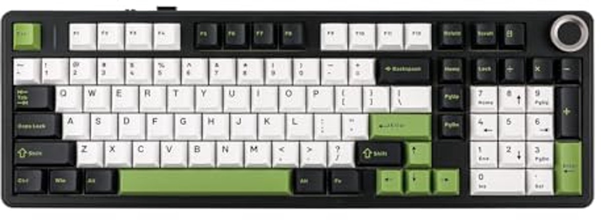 96% Mechanisch Gaming Toetsenbord met Hot Swappable Functie en RGB Verlichting