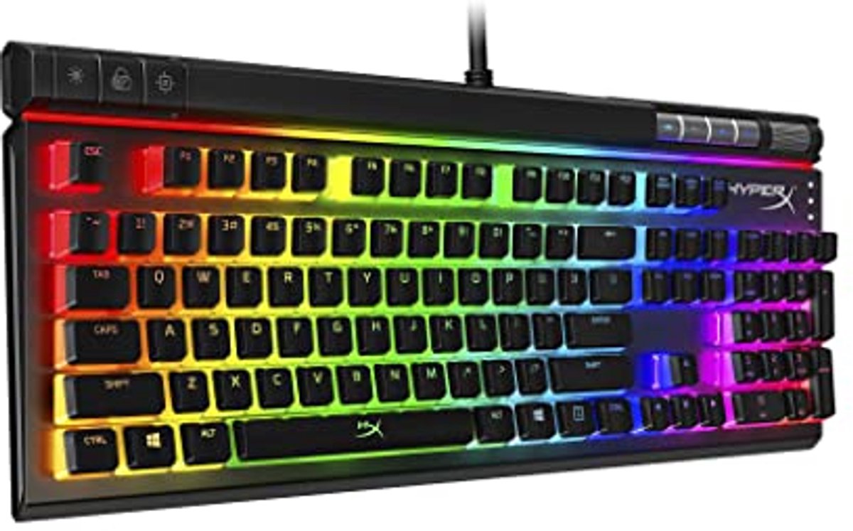 Mechanisch Gaming Toetsenbord met RGB LED Verlichting en Media Controls