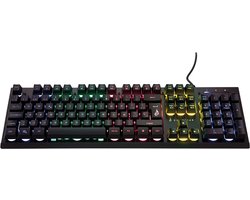 RGB Gaming Toetsenbord met Spaanse Indeling en Aluminium Voorpaneel
