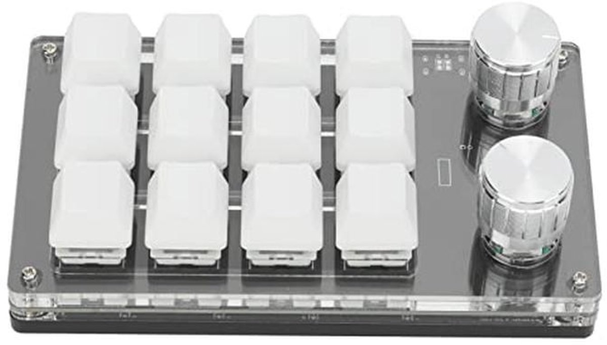 12 Toets Macro Toetsenbord - Programmeerbaar Mini Toetsenbord voor Gaming en Kantoor