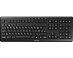 Draadloos Toetsenbord met QWERTZ Lay-out, Stille Toetsen, Plat Ontwerp en 2,4 GHz RF