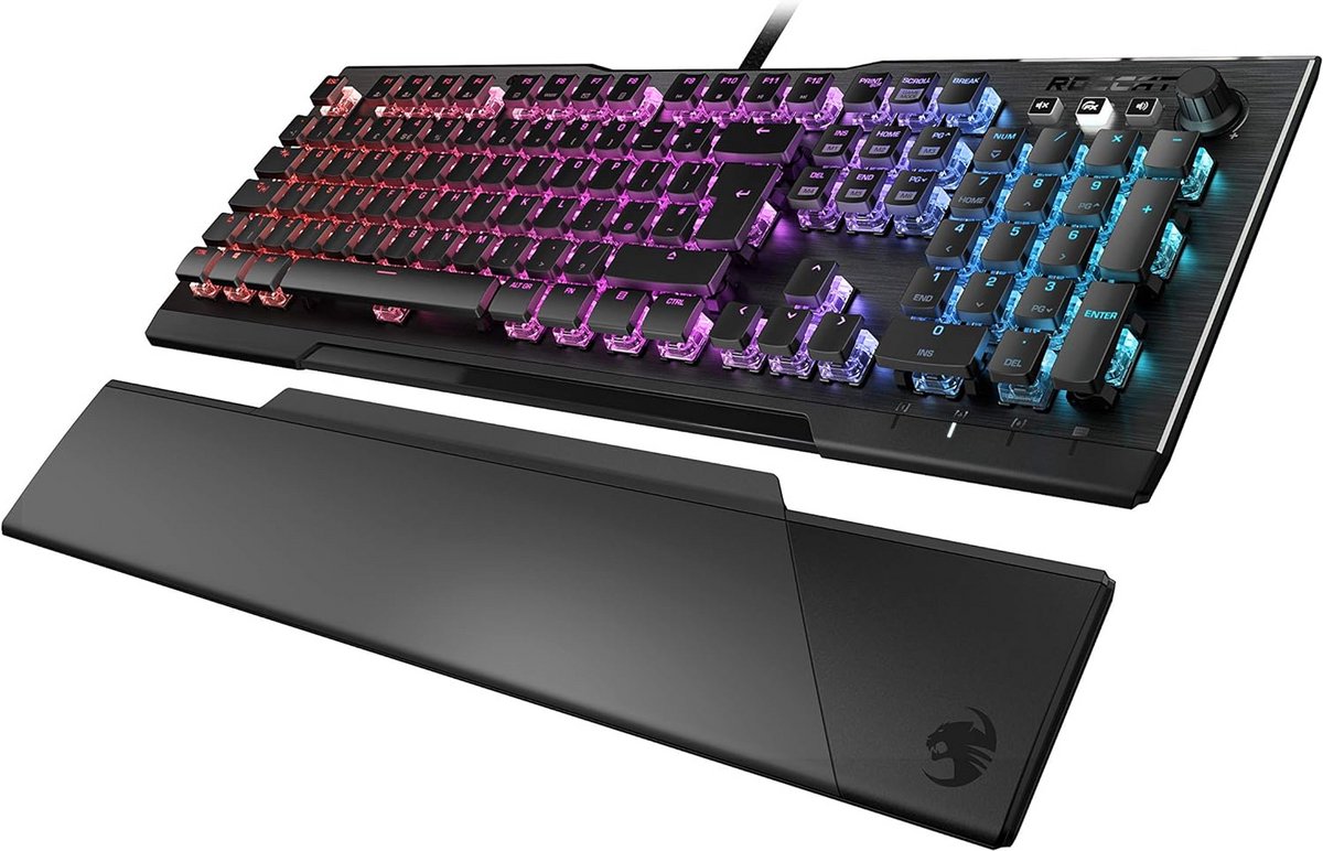 Mechanisch Gaming Toetsenbord met Programmeerbare Toetsen en RGB Verlichting