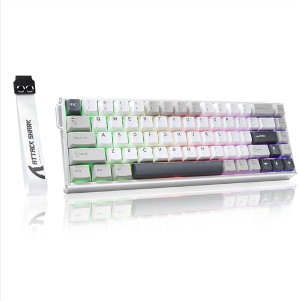 Gaming toetsenbord met magnetische schakelaars, 8000Hz, RGB verlichting, 0.01mm RT nauwkeurigheid