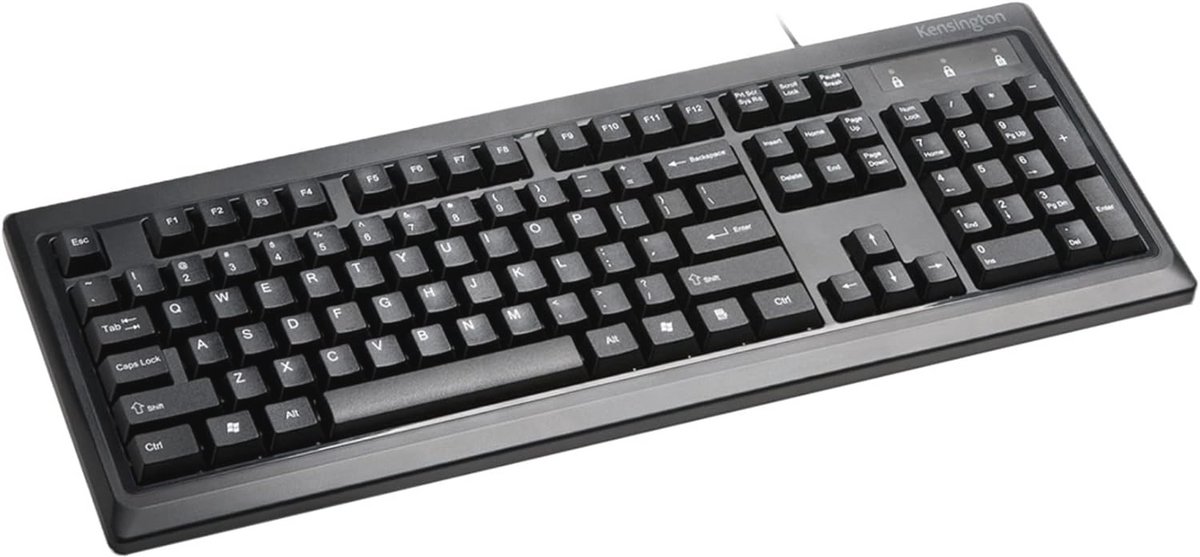 Toetsenbord met USB-kabel 150 cm - Compatibel met laptops en desktopcomputers - Italiaans QWERTY