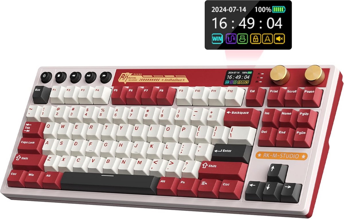 Mechanisch Toetsenbord Switch - Cream Red - M87 Shooting Mode