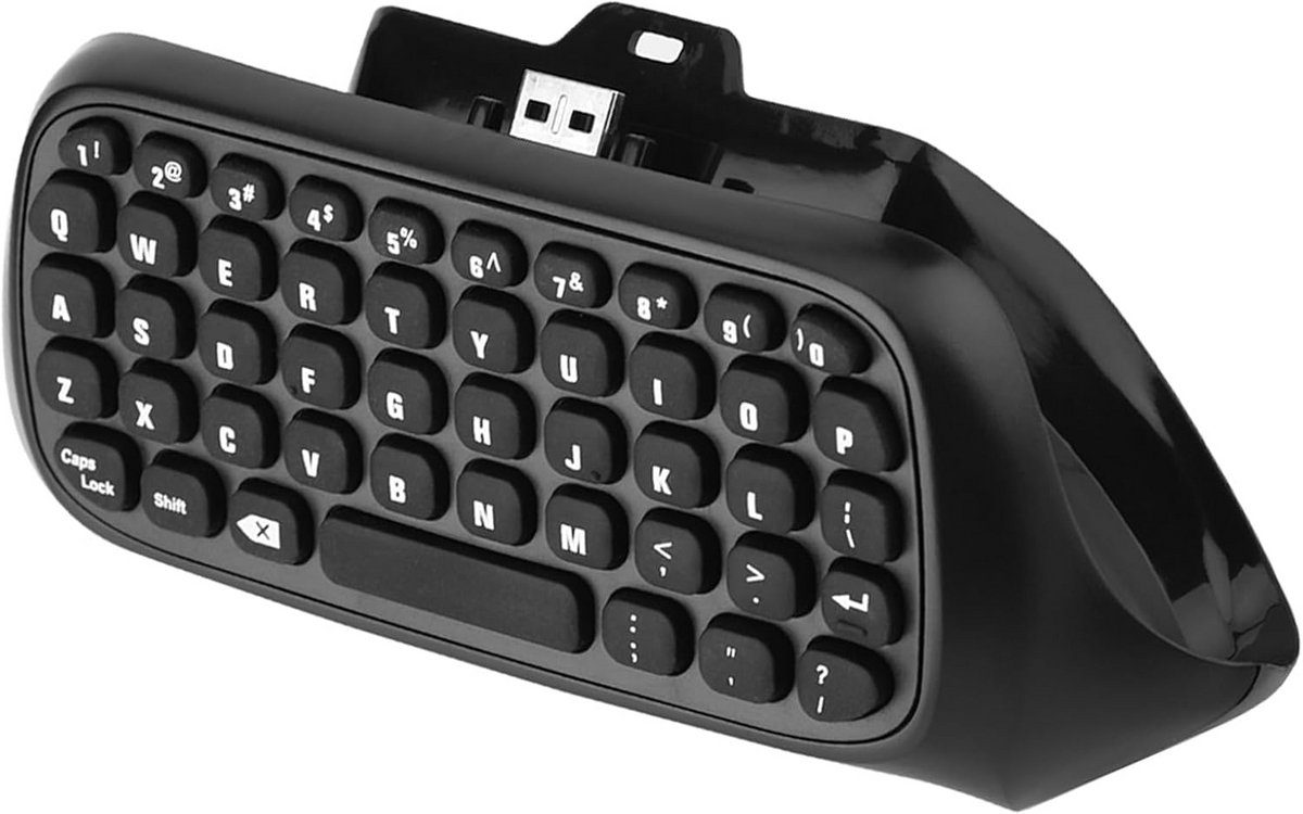 Draadloos Mini Toetsenbord voor Controller met QWERTY Layout - 47 Toetsen Chatpad voor Berichtgeving