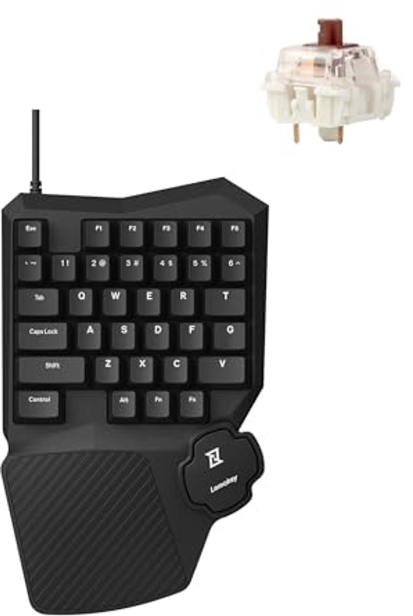 Gaming Toetsenbord Met 35 Toetsen En Rood LED Licht