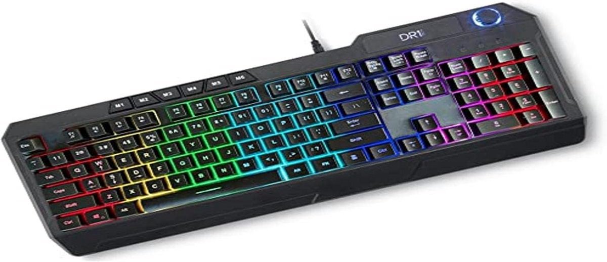 RGB Gaming Toetsenbord met Anti-Ghosting en Ergonomisch Ontwerp - 104 Toetsen