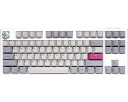 TKL Mechanisch Gaming Toetsenbord Grijs - US Layout met Blauwe Switches en RGB Verlichting