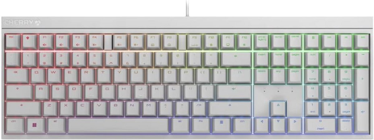 Mechanisch Gaming Toetsenbord met RGB Verlichting en MX RED Switches | US-Layout