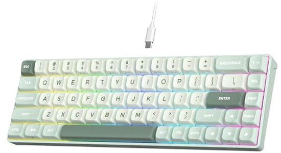 Mechanisch Gaming-Toetsenbord 65% met Hall-effect Schakelaars en RGB Verlichting