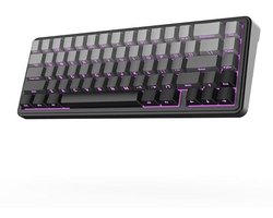 Draadloos 65% Mechanisch Toetsenbord met RGB Verlichting en Hot-Swap Functie