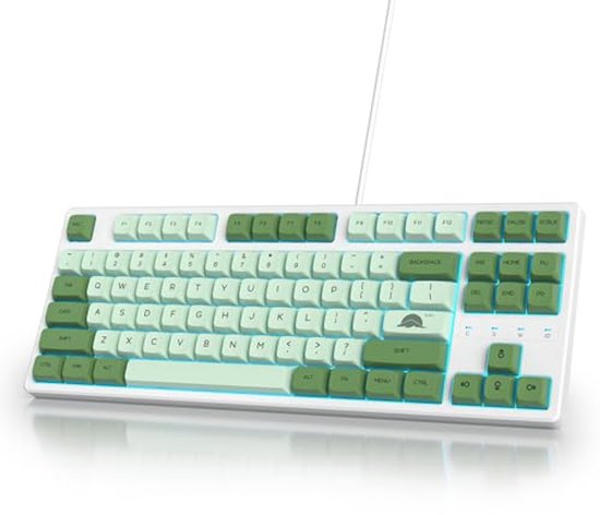Mechanisch Gaming Toetsenbord 75% Tenkeyless met RGB Verlichting - QWERTY Indeling
