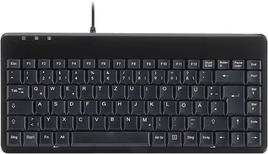 Mini USB Toetsenbord QWERTZ - Compact en Stijlvol met 1.8m Kabel