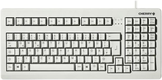 Compact PC Toetsenbord 19 Inch - PS/2 QWERTY - Solide en Duurzaam