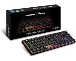 USB-C RGB Mechanisch Toetsenbord met Kailh Bruine Schakelaars